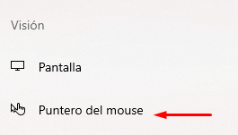 Puntero del mouse