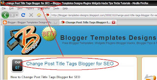 How to Change Post Title Tags Blogger for SEO