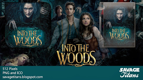 Into the Woods (2014) Movie Folder Icon