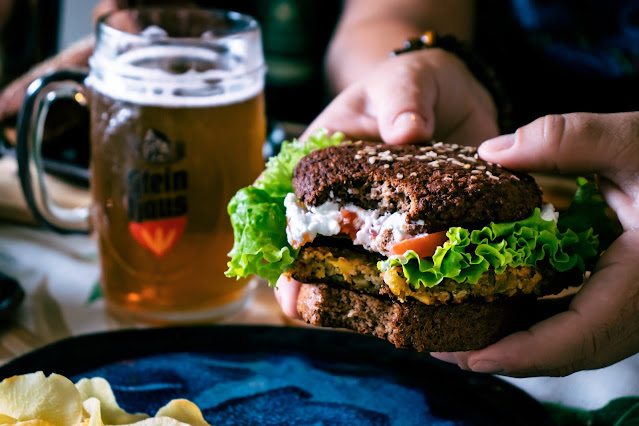 Receita de Hambúrguer Vegetariano