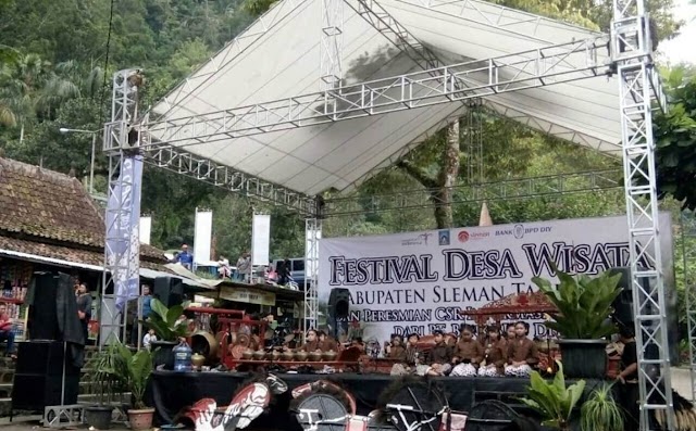 Aksi Saka Pariwisata Sleman dalam Festival Desa Wisata Sleman 2017