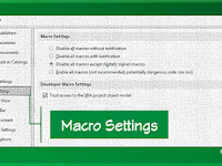 Cara Mengaktifkan Macro Excel