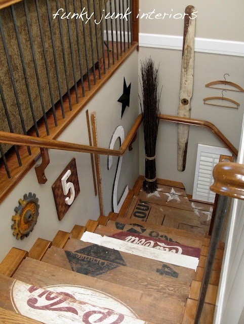 50 Creative Staircase Wall decorating ideas, art frames