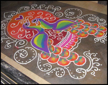 Beautiful Rangoli Design For Diwali