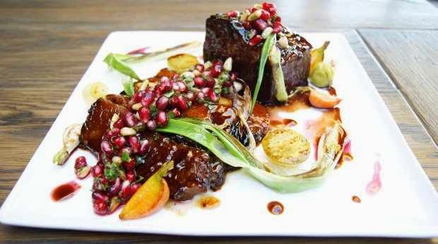 Pomegranate Brisket #Recipe