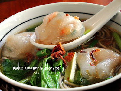 Jom masak, jom makan makan: Mee Soba And Chive Dumpling.