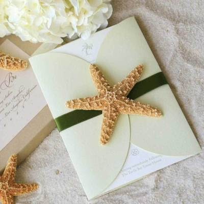 Beach Wedding Invitation Ideas