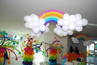 Arco Iris de Globos, parte 1