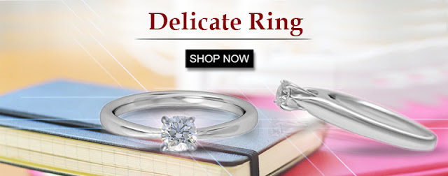 Delicate Diamond Ring, Diamond Ring, Online Diamond Ring,