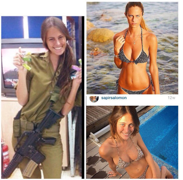 The Hottest Girls Of The Israeli Army - sexy spicy wallpapers