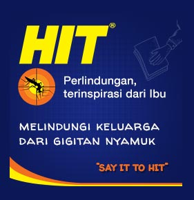 Pembasmi serangga HIT obat nyamuk