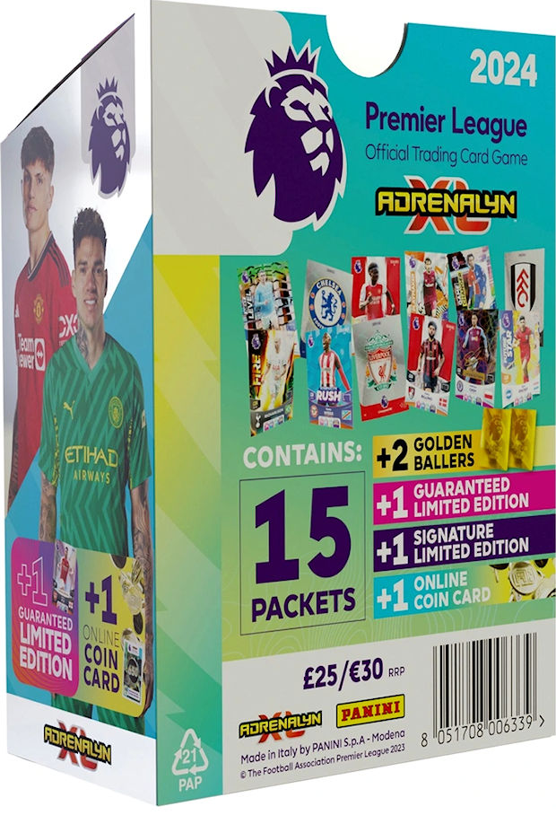 Panini, Premier League 2023/24 Adrenalyn XL PLUS Multipack, Merchandise