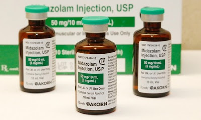 The Ohio attorney general's office said the state will use the drugs midazolam.