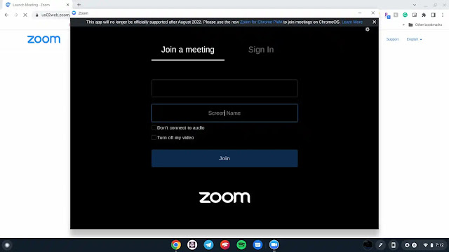 سيتم إغلاق تطبيق Zoom لأجهزة Chromebook رسميًا في أغسطس