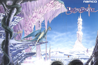Videojuego Dragon Buster - Flyer Arcade