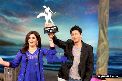 Shahrukh Khan with farah khan