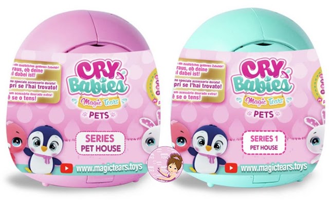 New Cry Babies Pet House 2020 Toys from Magic Tears Collection