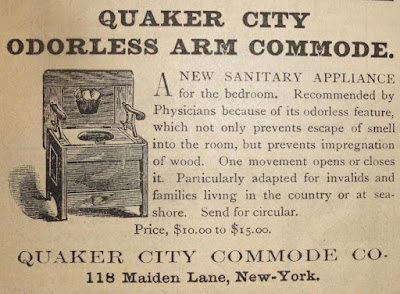 Quaker City Odorless Commode