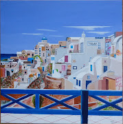 Thira on the Greek island of Santorini. Posted by Art by Brian at 4:54 PM (thire oia)