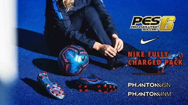 PES 6 Nike Fully Charged Boots Pack 2019