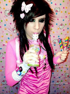 Scene Kid Hairstyles, Scene Girls Emo Hair Photo Gallery