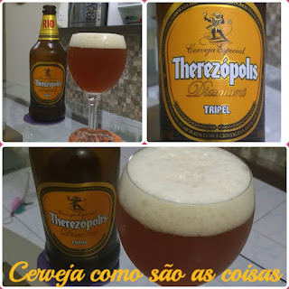 Cerveja therezópolis diamant tripel