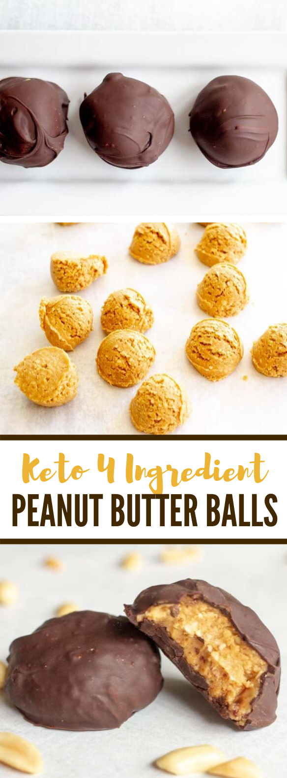 HEALTHY PEANUT BUTTER BALLS EASY KETO LOW CARB #healthydesserts #diet