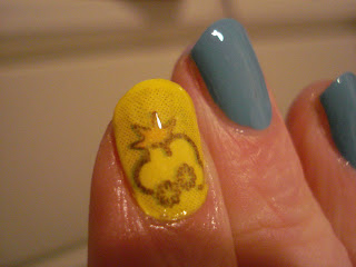 Raincloud sunshine nails nail art manicure