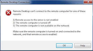 Remote Access to the server is not enabled