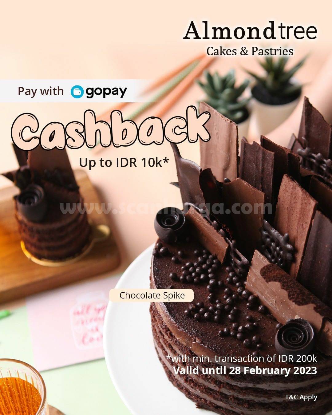 ALMONDTREE Promo GOPAY CASHBACK Rp. 10.000