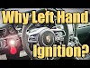 Why A Porsche Car Has Its Ignition Key On Left Side?