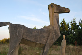 Cornish Tales, Sculptures in a Meadow by Terence Coventry photo by modern bric a brac