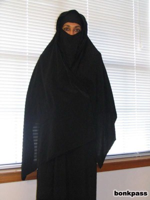 Muslim Girl Nude with AK-47