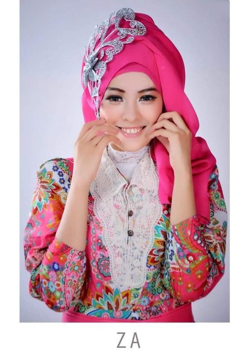 Kumpulan Model Gaya Hijab Trendy Terbaru 2014