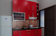 50+ Keramik Dapur Warna Merah