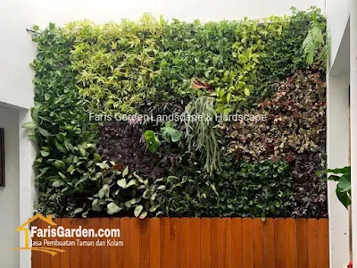 Jasa Vertical Garden di Solo | Desain Pembuatan Taman Vertical Solo