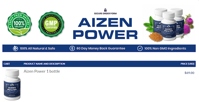 Aizen Power Male Enhancement Increases libido and sex drive naturally