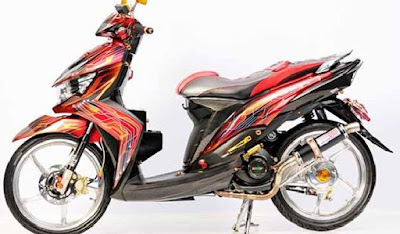 50 Foto Gambar Modifikasi Motor Yamaha Mio Soul GT 125cc