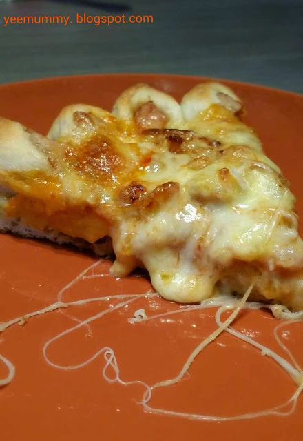 花边夏威夷鸡肉比萨 Stuffed Crust Hawaii Chicken Pizza