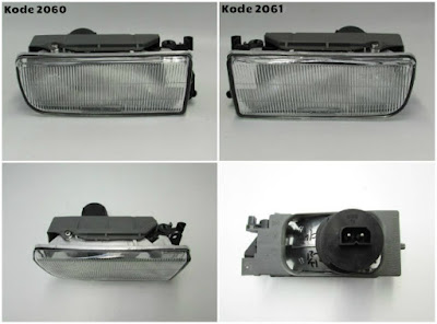 Foglamp BMW E36 Non Projektor Putih, Merk TYC