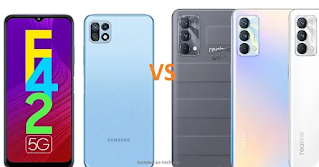 Samsung Galaxy F42 vs Realme GT Master specs compared