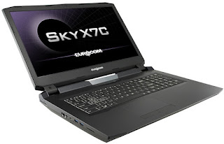 Laptop Eurocom Sky Series Berbasis Processor Intel Coffee Lake