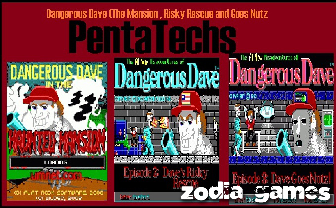 Dangerous Dave TriPack Repack-PentaTech's
