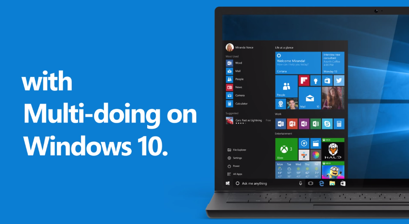 10 Reasons to Upgrade to Windows 10: MULTI-DOING Promo Ad