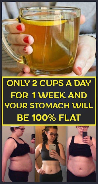 Only Two Cups A Day For 1 Week And Your Stomach Will Be 100% Flat – Results Guaranteed!