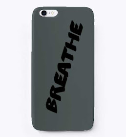 Breathe iPhone Case Charcoal