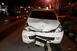 Di Abepura, Kecelakaan Terjadi Antara Mobil Avanza dan SPM Yamaha Mio