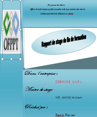 rapport de stage ofppt