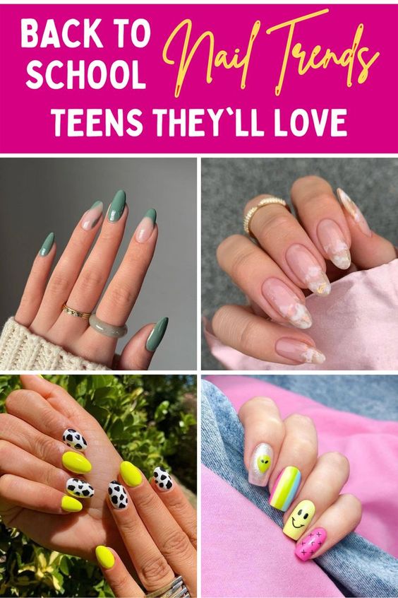 Back To School Nail Trends Teens will Love - Back To School Nails