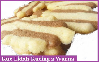 Kue Lidah Kucing 2 Warna